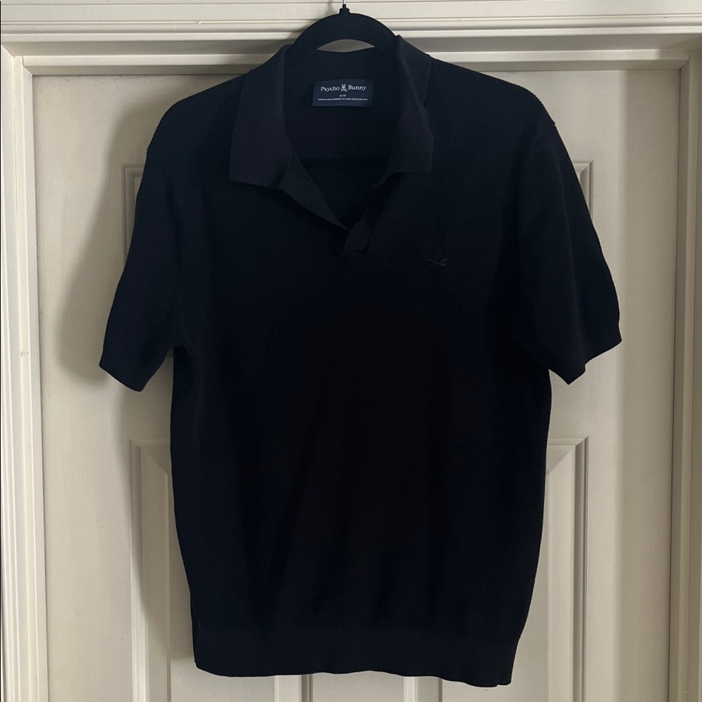 Psycho Bunny Short Sleeve Knit Polo Mens M